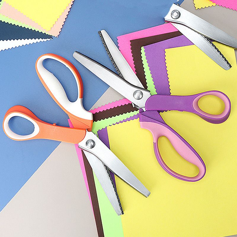 🧴Multipurpose Pinking Shears Serrated Scissors